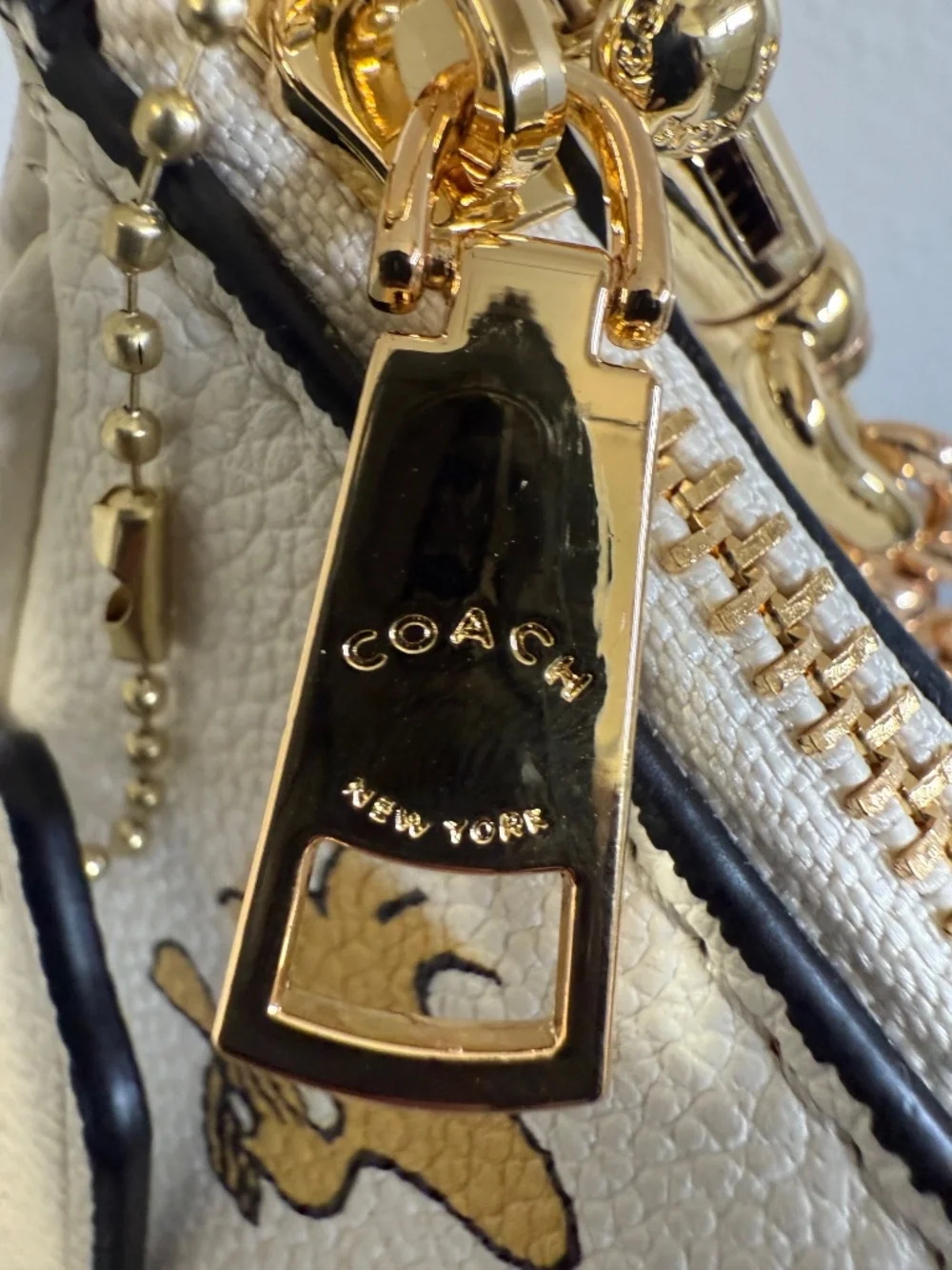 Cute snoopy x coach teri bag same day shipping!
